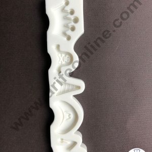 Cake Decor Silicone 5 Cavity Crown Birthday Party Cap Fondant Marzipan Mould