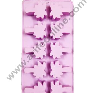Cake Decor 10 Cavity Tree Shape Silicone Chocolate Mould