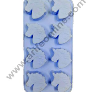 Cake Decor 8 Cavity House Face Shape Silicone Chocolate Mould