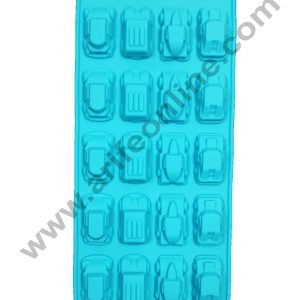 Cake Decor 20 Cavity Vintage Car Shape Silicone Chocolate Mould