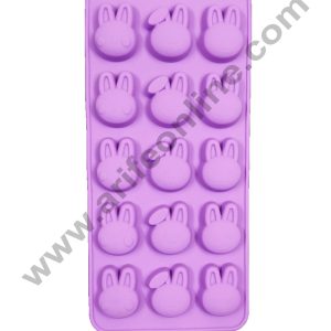 Cake Decor 15 Catoon Face Mold Shape Silicone Chocolate Mould