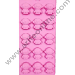Cake Decor 15 Monkey Man Shape Silicone Chocolate Mould