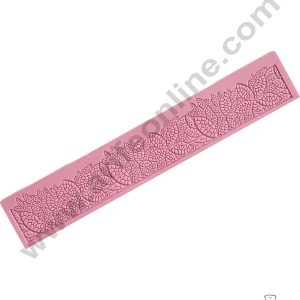 Cake Decor Silicone Cake Small Leave Lace Mould Fondant Cake Decorative Silicone Lace Mat Cake Baking Mat (SBLM-SM-2384)