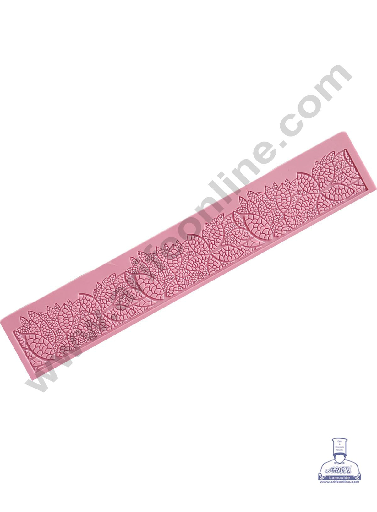 Cake Decor Silicone Cake Small Leave Lace Mould Fondant Cake Decorative Silicone Lace Mat Cake Baking Mat (SBLM-SM-2384)