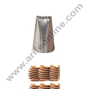 Cake Decor Small Nozzle - No. 9 Basketweave Piping Nozzle