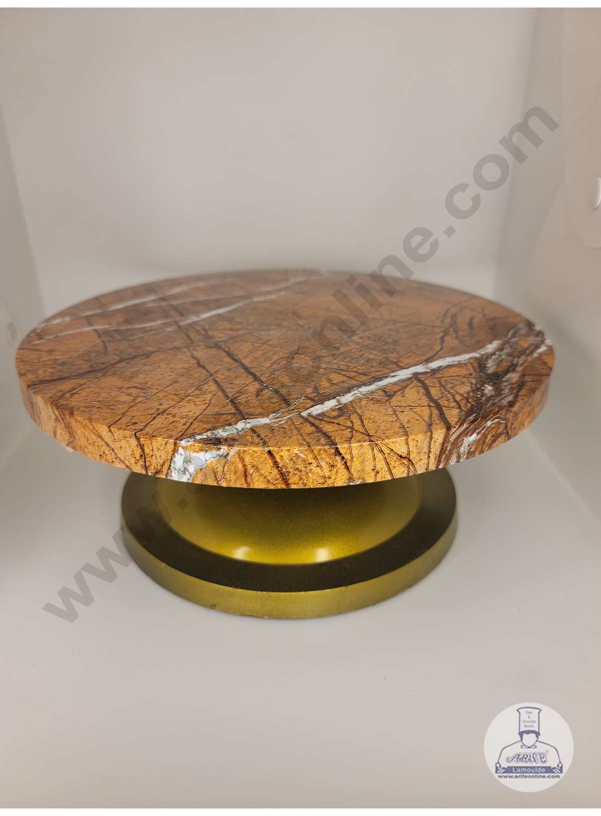 CAKE DECORβ’ 360 Degree Rotating Cake Stand Cake Decorating Turntable - Marble Theme 04 (SBCS-010-06)