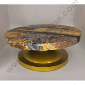 CAKE DECOR™ 360 Degree Rotating Cake Stand Cake Decorating Turntable - Theme 07 (SBCS-010-07)