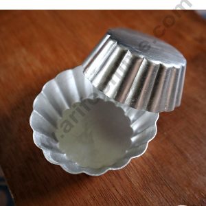 CAKE DECORβ’ 1 Pcs Flower Shape Aluminum Tart Mold Mini Cake Mold Muffin Cup Pan Cupcake Tins Baking Pastry Tools