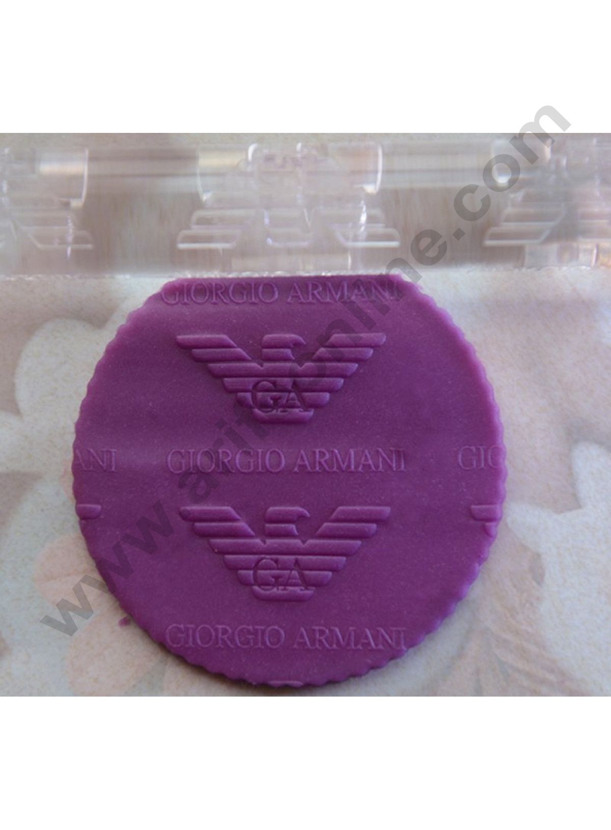 Cake Decor Big Textured Acrylic Rolling Pin - Giorgio Armani