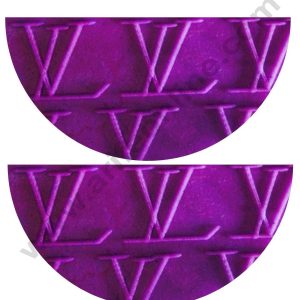 Cake Decor Small Size Textured Acrylic Rolling Pin - Louis Vuitton (LV)