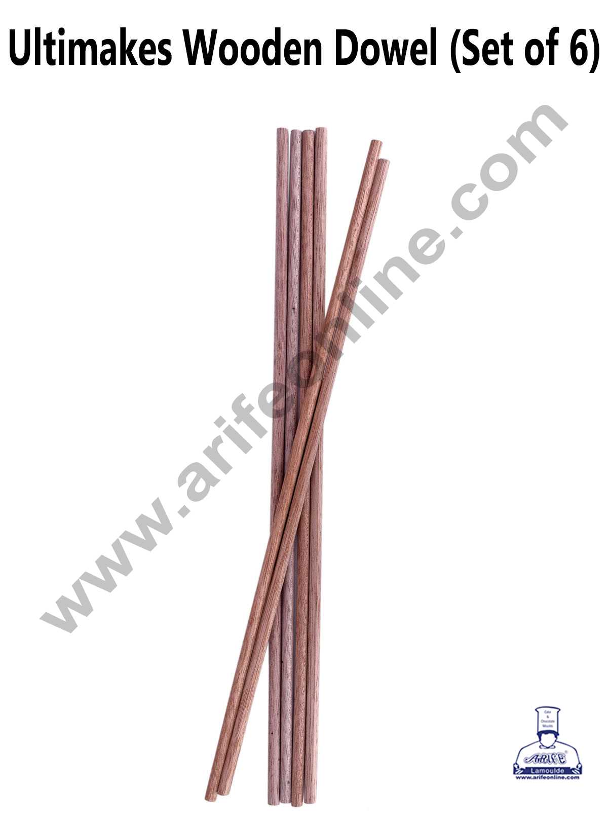 Ultimakes Wooden Dowel 20 inch Tall