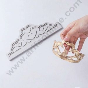 Cake Decor Silicon Princess Crown Shape Fondant Marzipan Mould SBSP-734