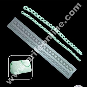 CAKE DECOR™ Chain Style Soft Silicone Mold for Cake Decoration SBS-706
