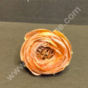 CAKE DECOR™ Medium Peony Artificial Flower For Cake Decoration – Brown ( 10 Pcs Pack )