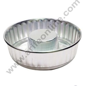 CAKE DECOR™ Donut Shape Aluminium Cake Mould - XL ( 25 x 8 cm )