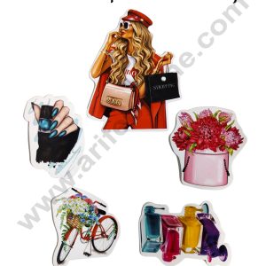 CAKE DECORβ’ Womens Fashion and Accesories Topper For Cake And Cupcake | Assorted Design (SBMT-PT-203)