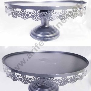 Cake Display Stand Black