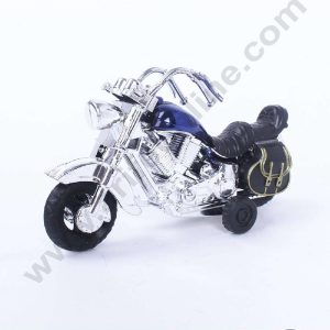 CAKE DECORβ’ 1 Piece Bullet Bike MotorCycle Toy Cake Topper (SB-T-SF202-BluePruple)