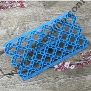 Cake Decor Newest Fondant Cake Tools Fan Shape Icing Quilt Molds Mould Cake Decorating Tools