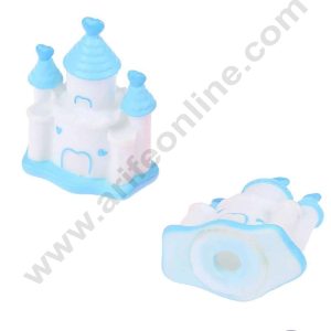 CAKE DECORβ’ Princess Prince Blue Castle | House For Cake Decoration, Cake Topper (SB-T-006-1-Blue)
