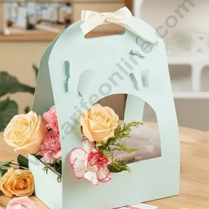 Butterfly Cutout Hamper Bag Blue - 1 Pc Pack