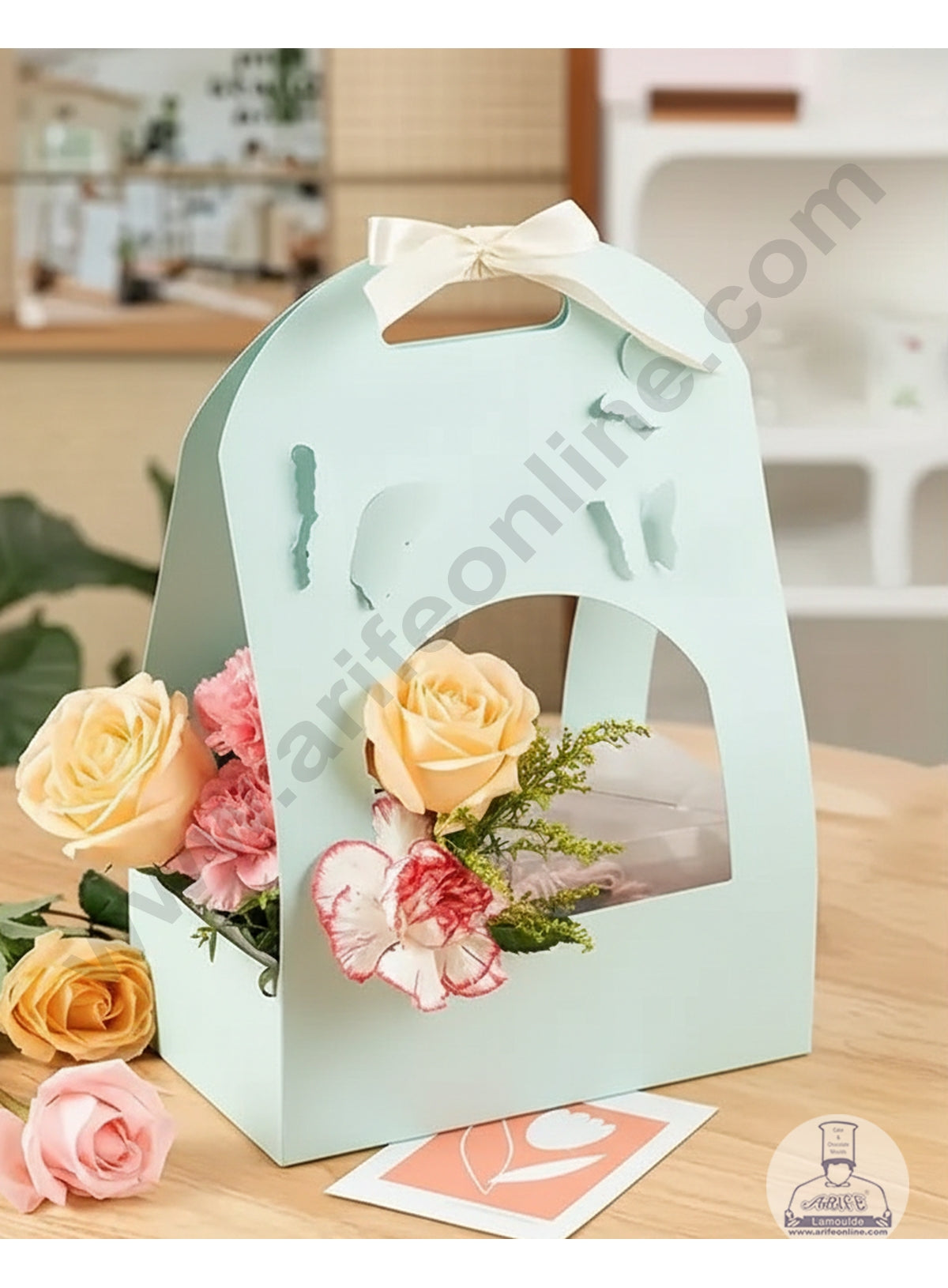 Butterfly Cutout Hamper Bag Blue - 1 Pc Pack