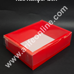 CAKE DECORβ’ Valentine Themed Red Hamper Box | Premium Gift Box - 1 Pc Pack