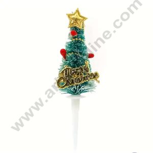 CAKE DECOR™ 1 Pieces Christmas Tree Toy Cake Toppers (SBT-C-003)