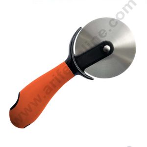 CAKE DECOR™ 1pc 3 inch Pizza Cutter Stainless Steel Blade with Colorful Handle