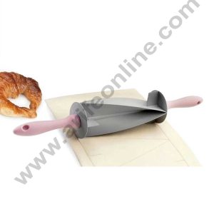Cake Decor 1pc Croissant Roller Cutter Plastic Cookie and Pastry Cutter