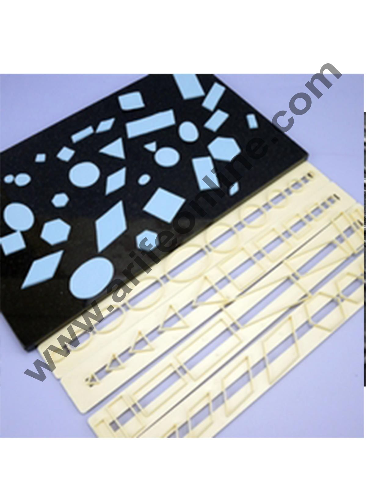 Cake Decor Essential Shapes Cutter (Tappet) Set