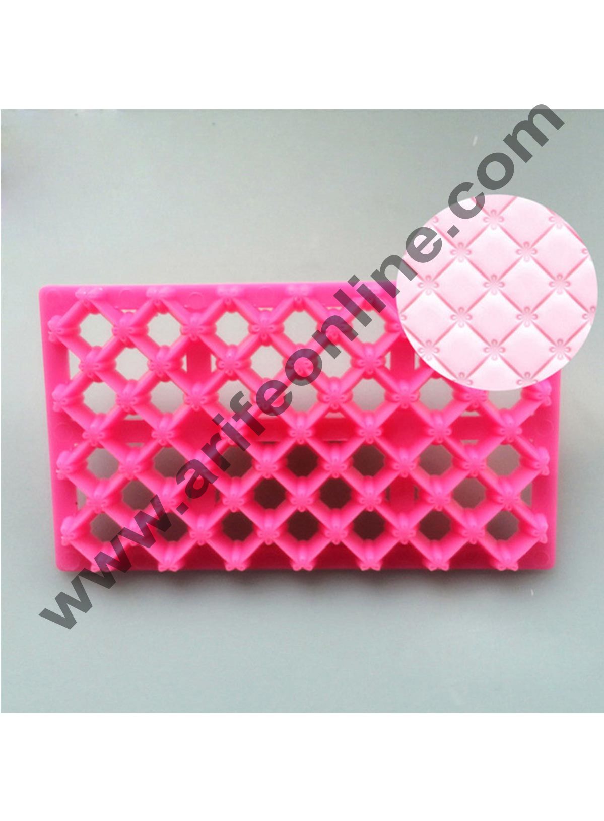 Cake Decor Chrysanthemum Flower Shape Quilt Embosser Molds, Cookie Biscuit Mold Fondant Cake Tools