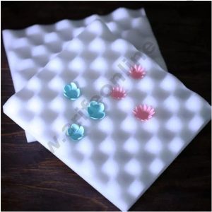 Cake Decor Wave Sponge Foam Pads for Baking Tools Fondant Cake Sugar Flowers Dry Styling Sponge Pad