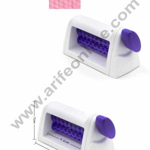 Cake Decor Plastic Diamond Shape Fondant Embosser Roller Cake Rolling Gum Paste Decoration Mold Cake Fondant Roller Cutter Baking Tools