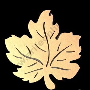 CAKE DECOR™ Light Brown Grape Leaf Placemats | Decoration for wall hanging | 1 Piece