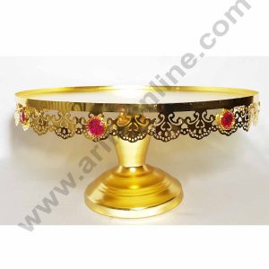 Cake Display Stand Gold with Diamond