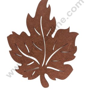 CAKE DECOR™ Brown Grape Leaf Placemats | Decoration for wall hanging | 1 Piece