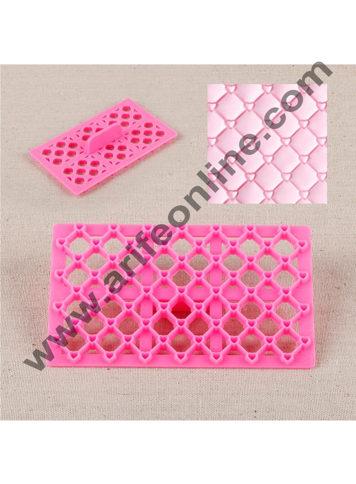 Cake Decor Cutter sugar craft fondant cake decoration tools Cupcake molds Cake Tools Cookie Cutter Heart Quilt Embosser