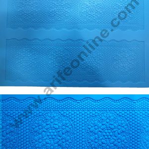 Cake Decor Silicone Cake Border Lace Mould Fondant Moulds Cake Decorative Silicone Lace Mat Cake Decorating Tools Baking Mat