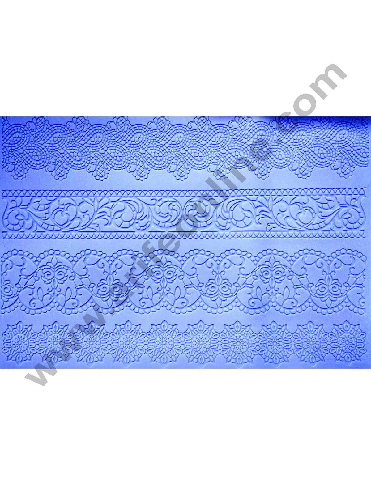 Cake Decor Silicone Cake Border Lace Mould Fondant Moulds Cake Decorative Silicone Lace Mat Cake Decorating Tools Baking Mat