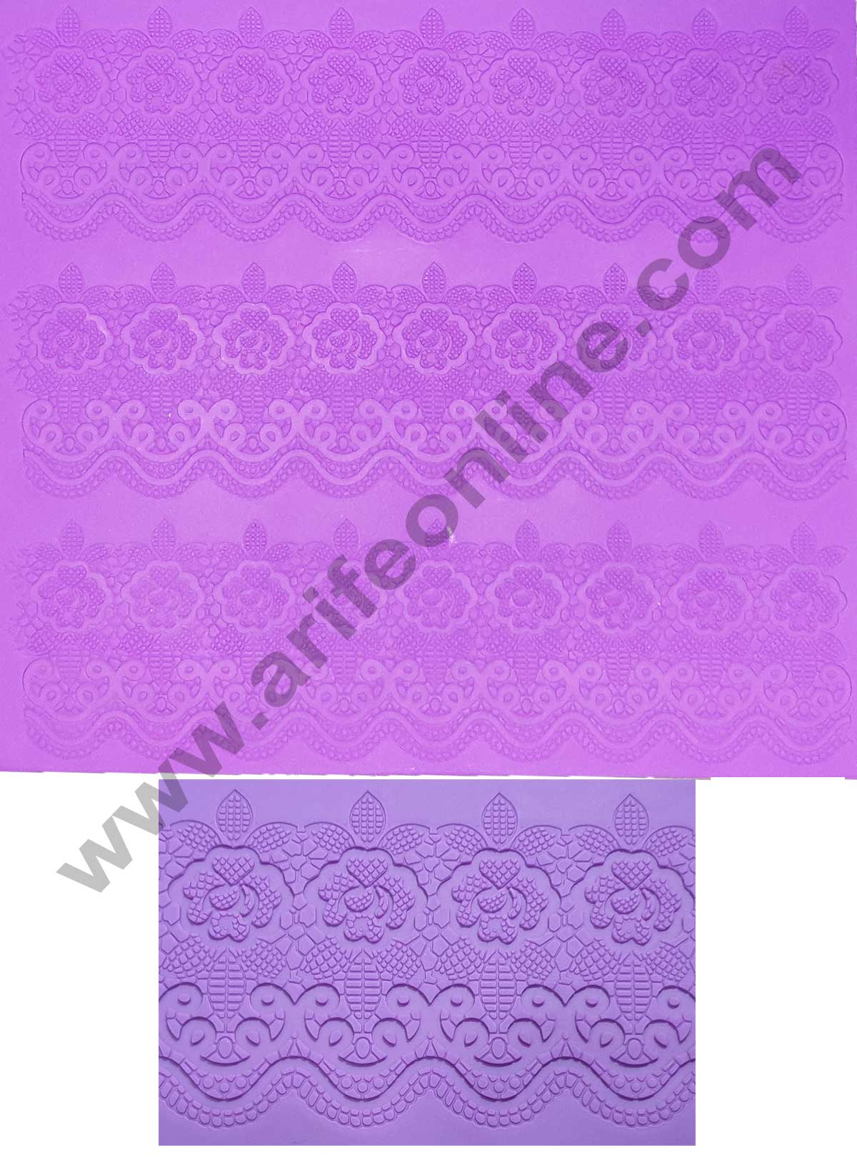 Cake Decor Silicone Cake Border Lace Mould Fondant Moulds Cake Decorative Silicone Lace Mat Cake Decorating Tools Baking Mat