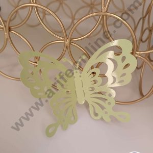 CAKE DECORβ’ 12 Pcs Imported Mint Green Butterfly Paper Topper for Cake & Cupcake Decoration (SBMT-PT-IMP-008)