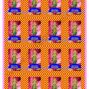 Cake Decor Mini Fataka Bomb Diwali Sticker (A4 Size Sheet)