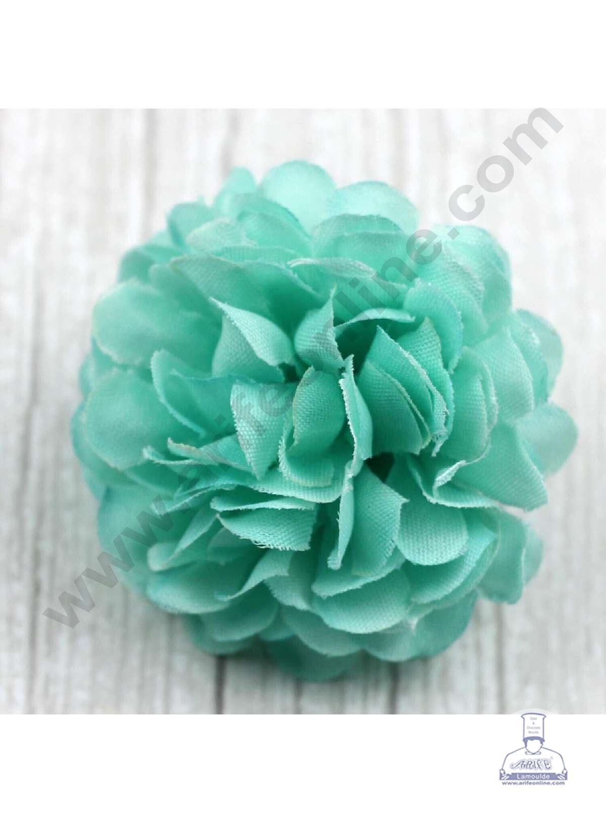 CAKE DECORβ’ Small Marigold Artificial Flower For Cake Decoration β Mint( 10 pcs Pack )