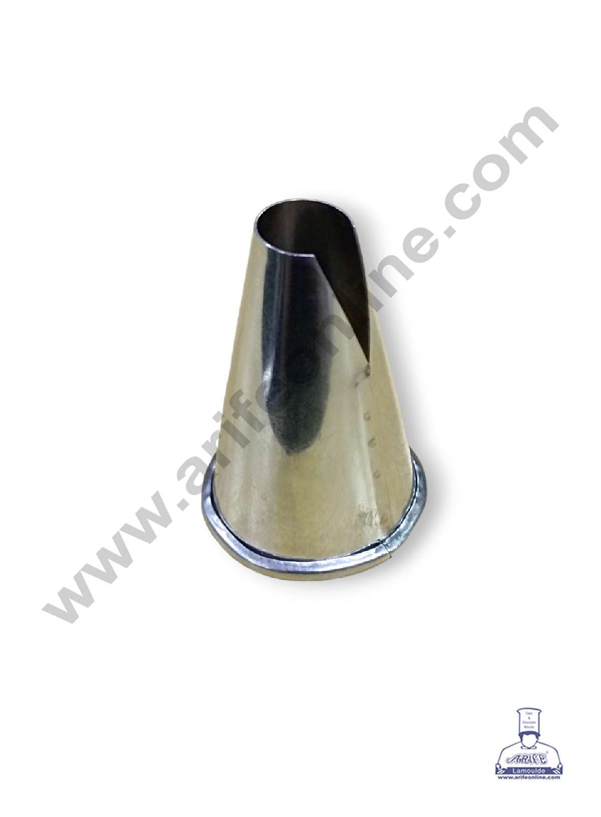 CAKE DECOR™ Large Noor Nozzle - No. P9 Large "V" Cut/Saint Honore Piping Nozzle