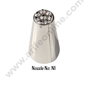 CAKE DECOR™ Light Piping Nozzle No. N1 | Small Grass Design