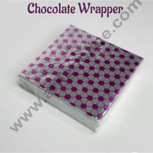 CAKE DECOR™ 8x8 cm Football Print Aluminum Cut Foil Wrappers – Pack of 200 | Multicolor