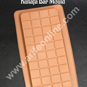 CAKE DECOR™ 1 Cavity Box Design Kunafa Chocolate Bar Silicone | Pistachio Kunafa Chocolate Bar Mould (Design-05)
