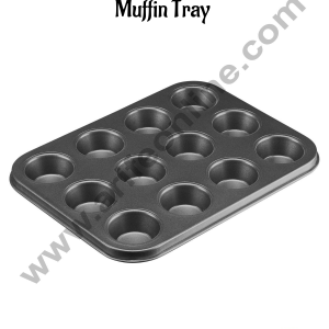 CAKE DECOR™ Non Stick Aluminium 12-in-1 Mini Muffin Tray (SBNS-KL-41)
