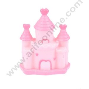 CAKE DECORβ’ Princess Prince Pink Castle | House For Cake Decoration, Cake Topper (SB-T-006-1-Pink)